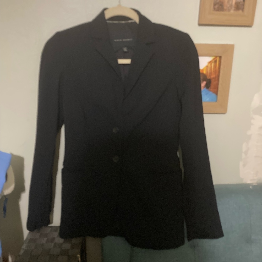 Banana Republic Navy Two Button Blazer Size 0